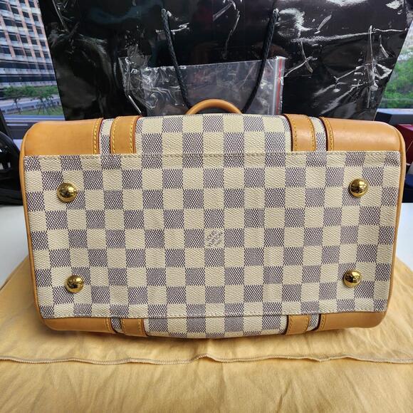 💎✨Authentic✨💎Louis Vuitton Berkeley Damier Azur Hand Bag - Picture 9 of 16